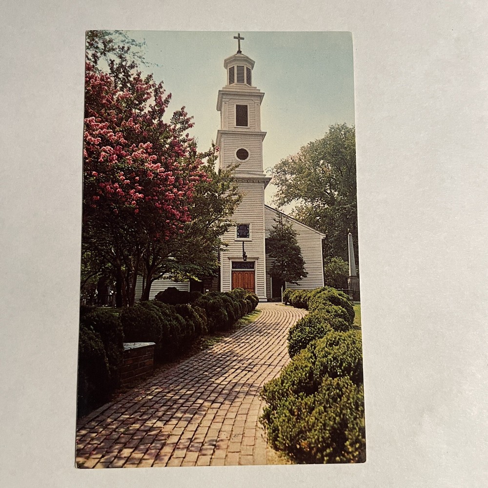 St Johns Episcopal Church Richmond Virginia VA Postcard VTG UNP Garrison Vintage