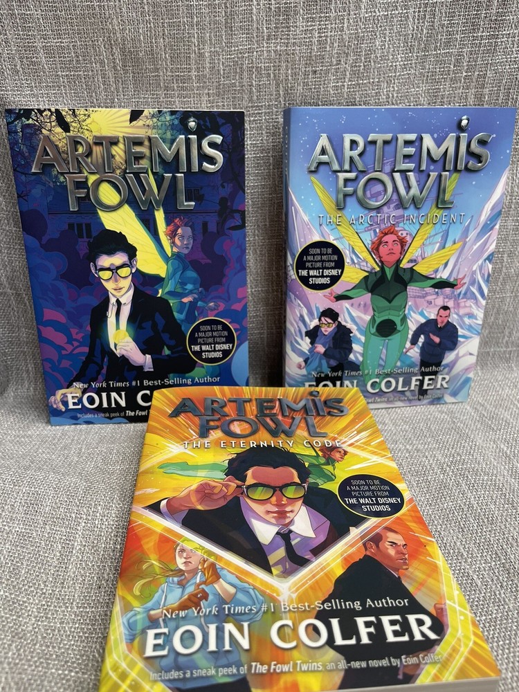 Artemis Fowl 3-book Paperback Boxed Set-Artemis Fowl, Books 1-3