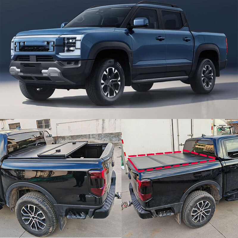 BYD Shark 24-25 Aluminum Hard Tri-Fold Truck Bed Tonneau Cover