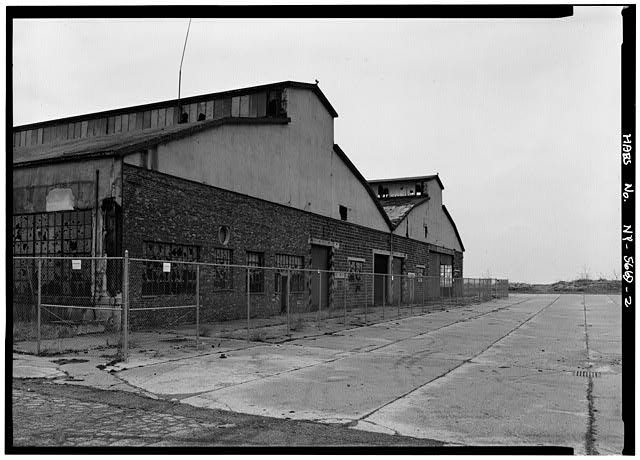 Photo:Staten Island NY Miller Field North Hangar 1930s Military Hangar