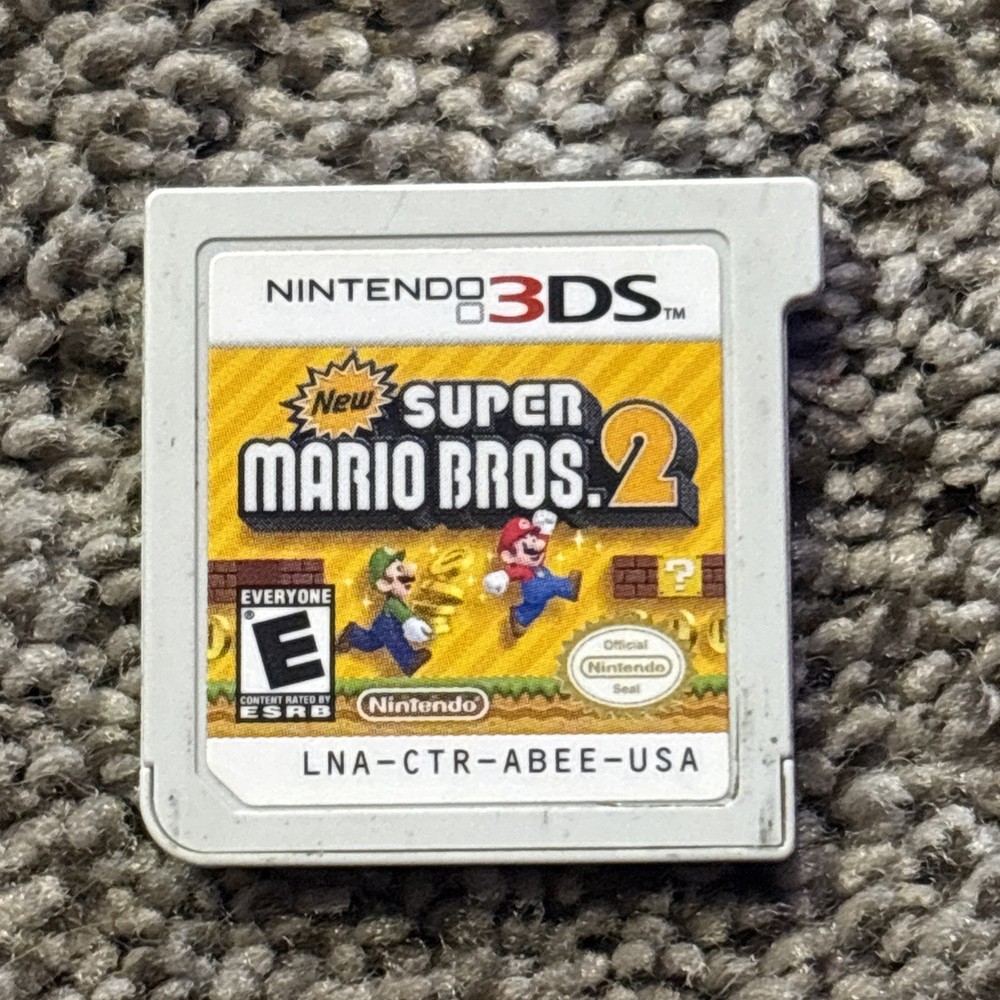 New Super Mario Bros. 2 for Nintendo 3DS Cart Only (AUTHENTIC) Tested Working