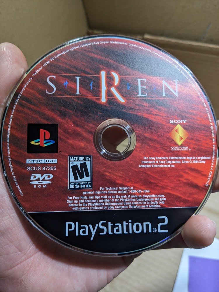 Siren (Sony PlayStation 2 PS2) DISC ONLY
