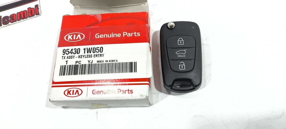 ORIGINAL REMOTE CONTROL KEY SUITABLE FOR KIA RIO III 2011 2017 CODE 954301W050