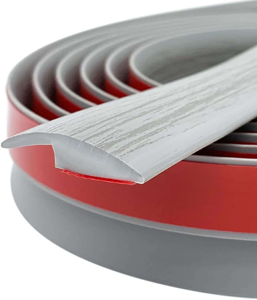 Carpet Floor Transition Strip, Self-Adhesive Carpet to Tile Transition Edging Tr