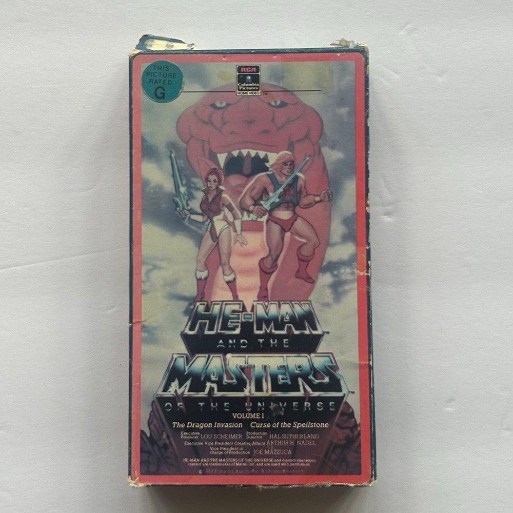 He-Man and the Masters of the Universe Volume 1 VHS 1983 The Dragon Invasion