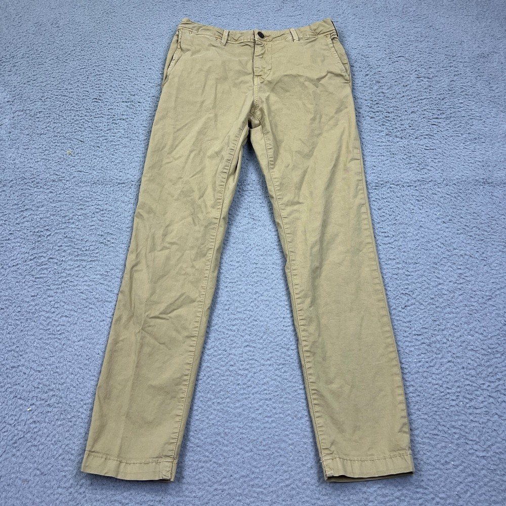 American Eagle Next Level Flex Slim Chino Pants Mens 29x32 Khaki Beige Trousers