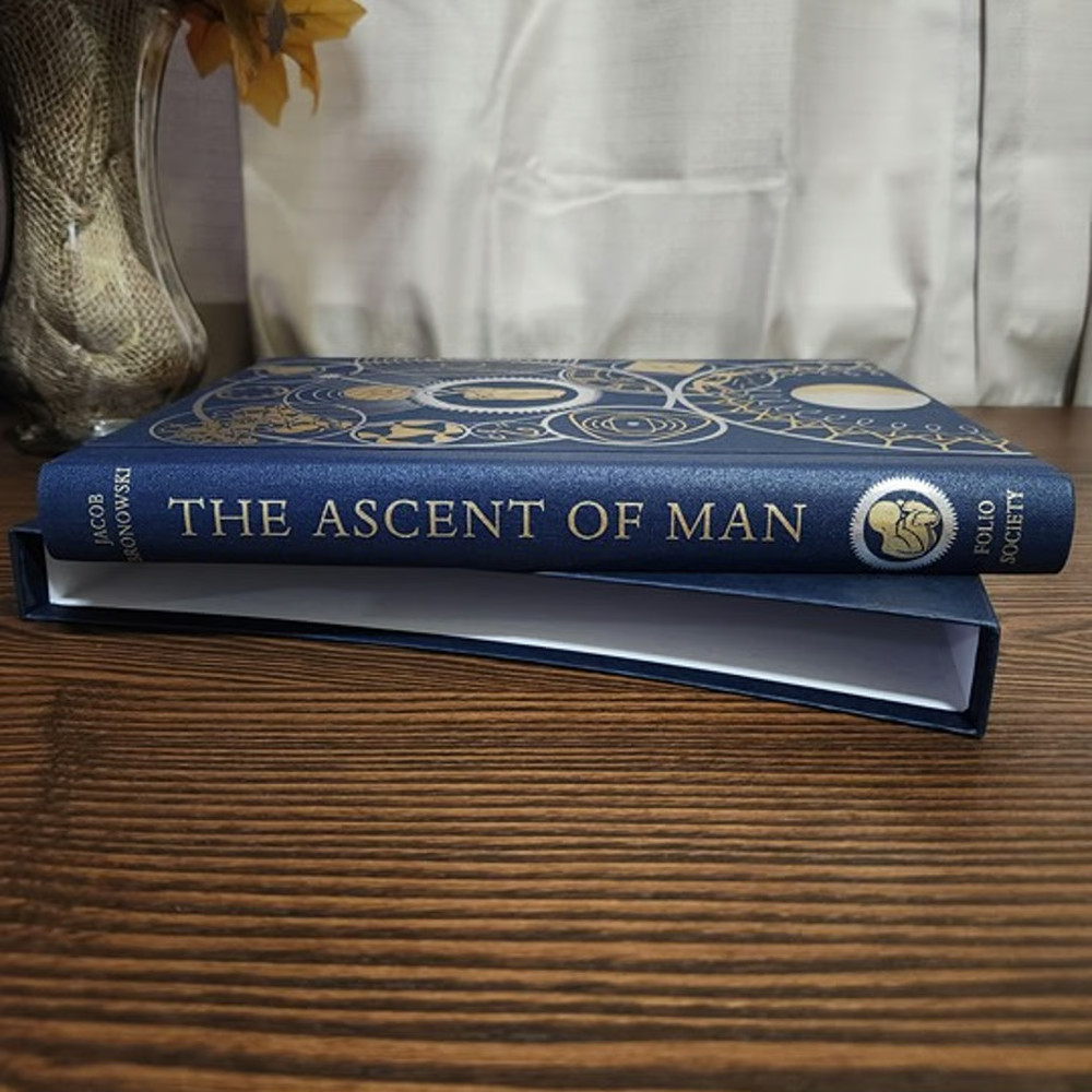 The Ascent of Man by Jacob Bronowski Folio Society 2012 As New Hardcover
