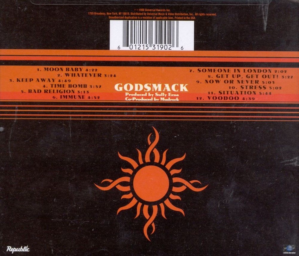 Godsmack Godsmack New Cd