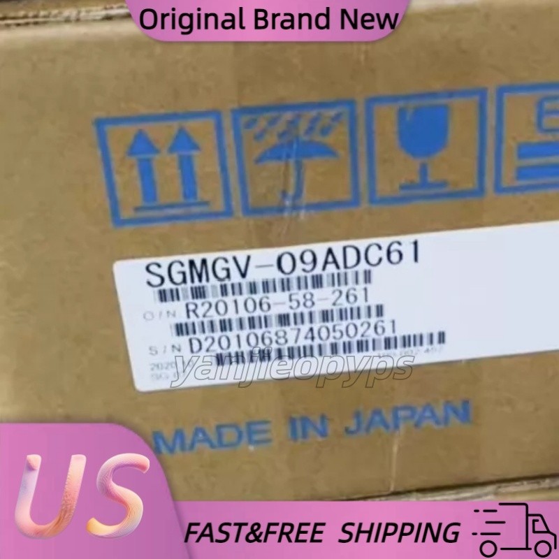 Unopened Yaskawa SGMGV-09ADC61 Servo Motor New Expedited Shipping