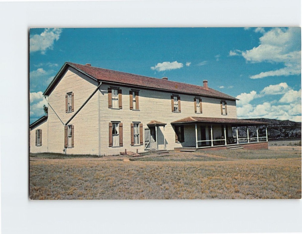Postcard Chateau De Mores Medora North Dakota USA