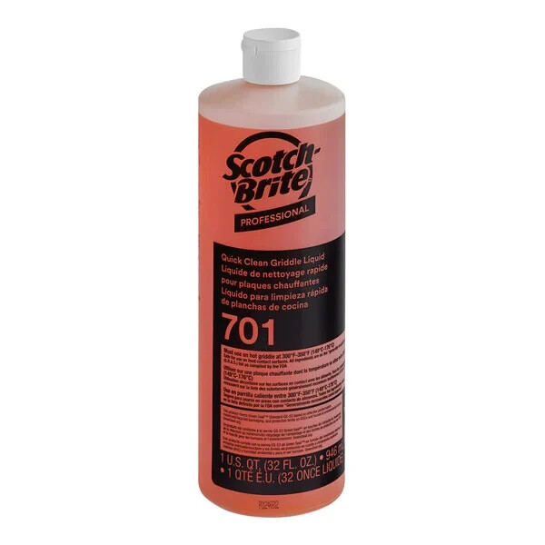 Scotch-Brite 701 Griddle Cleaner Degreaser 1 Quart Bottle