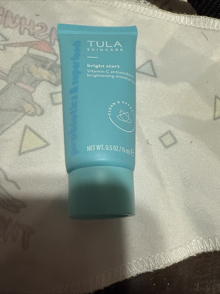 Tula Bright Start Vitamin C Antioxidant Travel Moisturizer 0.5 oz