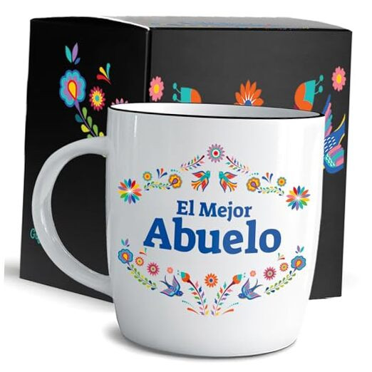 Best Spanish Grandpa Coffee Mug - El Mejor Abuelo Gift Idea-image