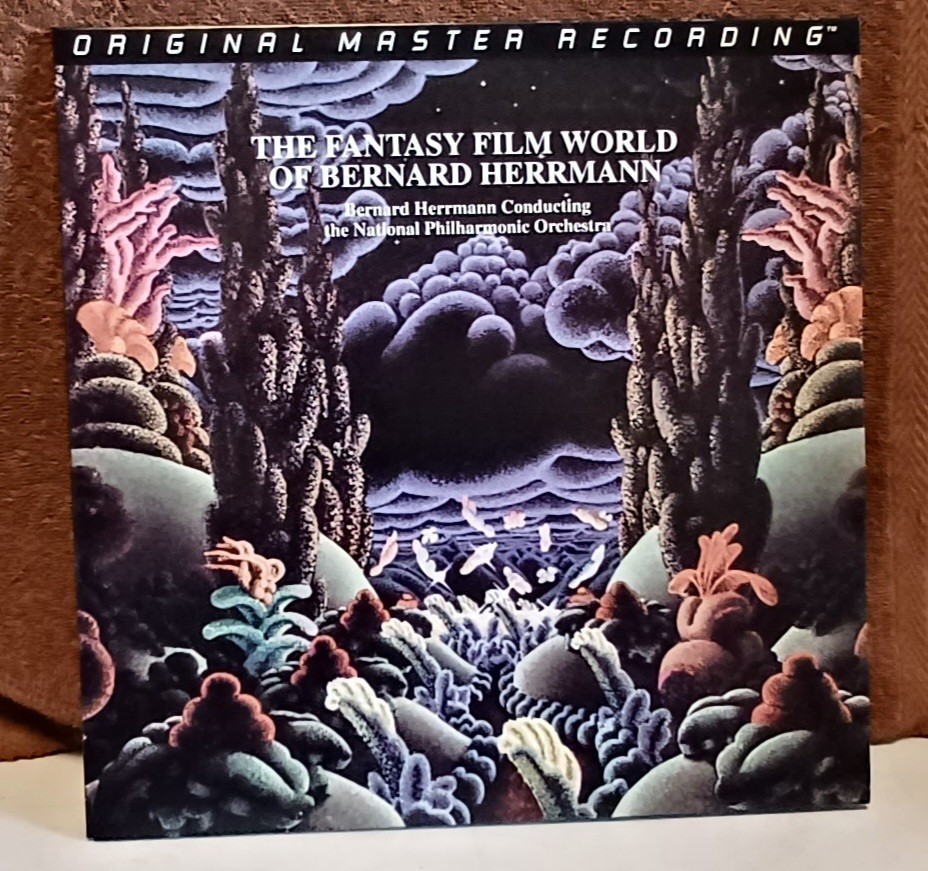 Bernard Herrmman.Fantasy Film World lp Mobile Fidelity. M-/M- #0083