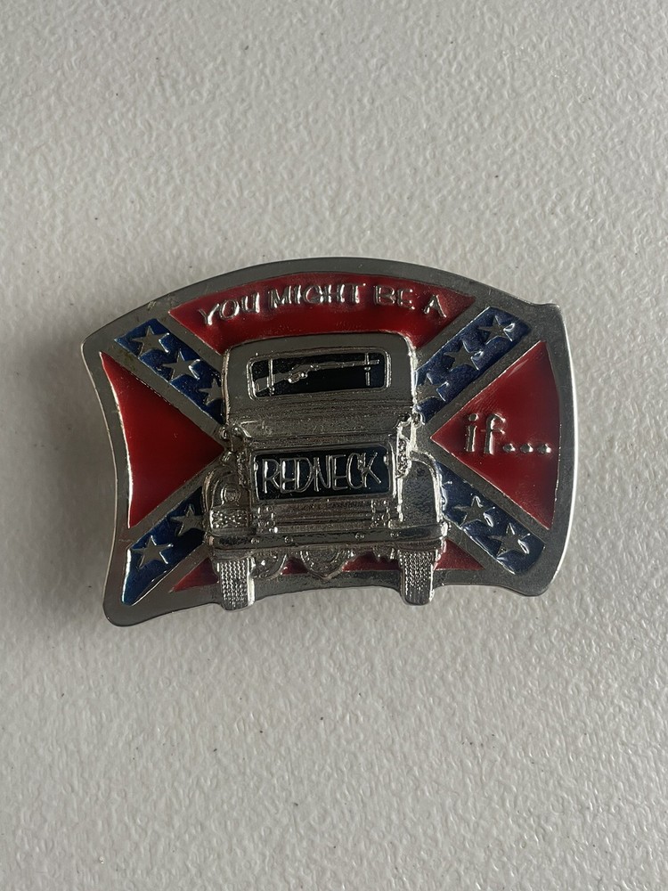 Confederate Belt Buckle for Proud Redneck Style