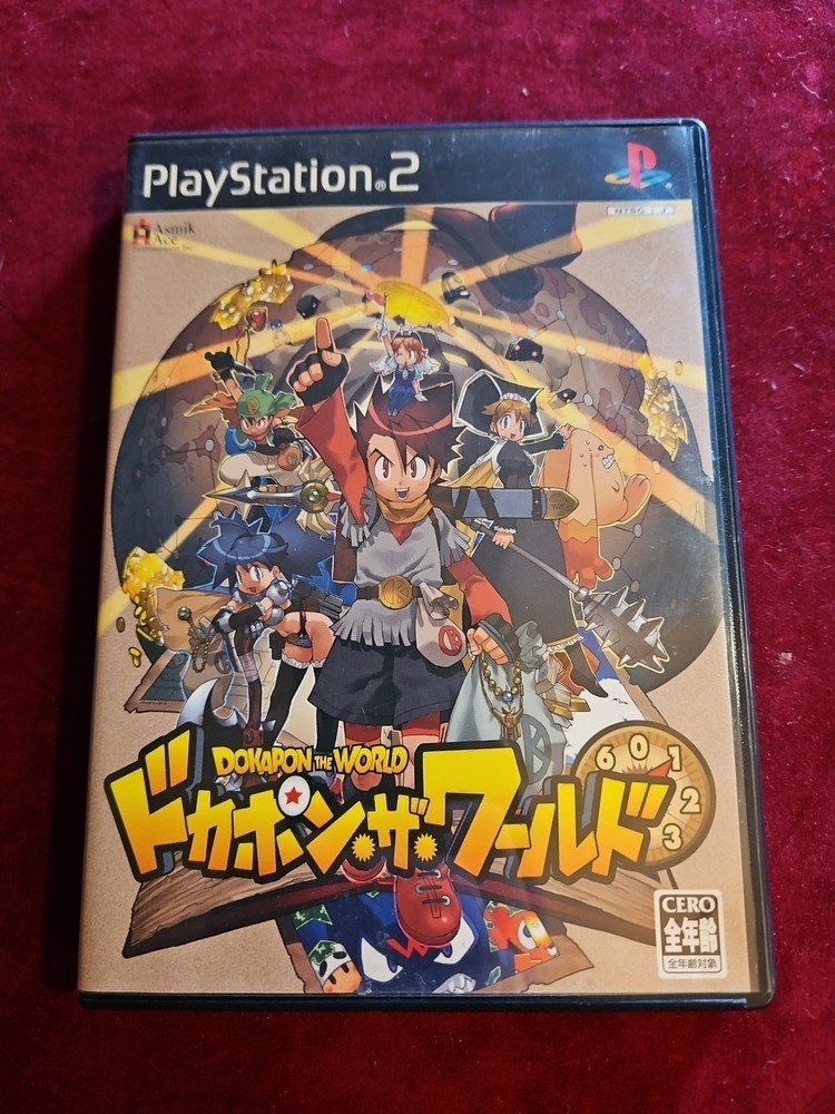 USED PS2 PlayStation 2 Dokapon the World 20090 JAPAN IMPORT