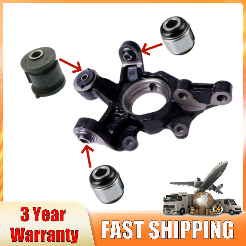 Set of Rear Control Arm Knuckle Bushing For Toyota Highlander Camry Avalon Lexus