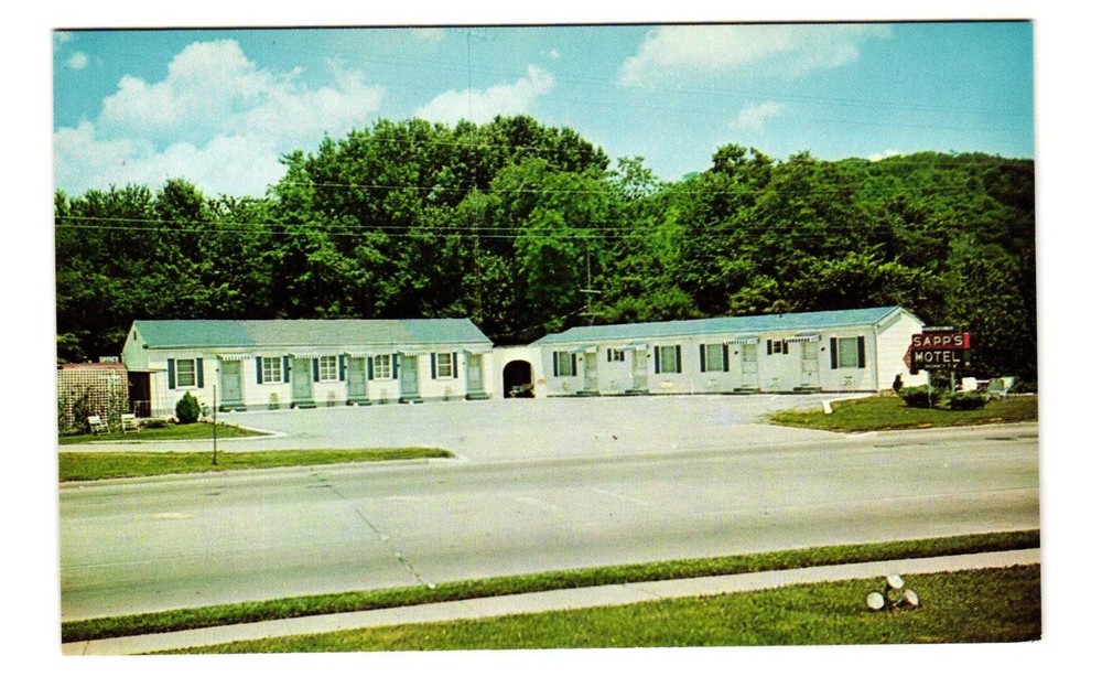 SAPP'S Motel Aberdeen OH vintage postcard unposted