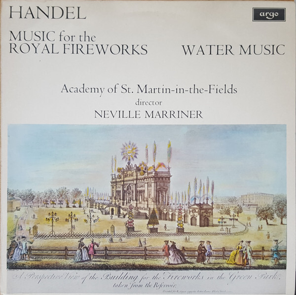 Handel* - Academy Of St. Martin-in-the-Fields*, Neville Marriner* - Music For Th-image
