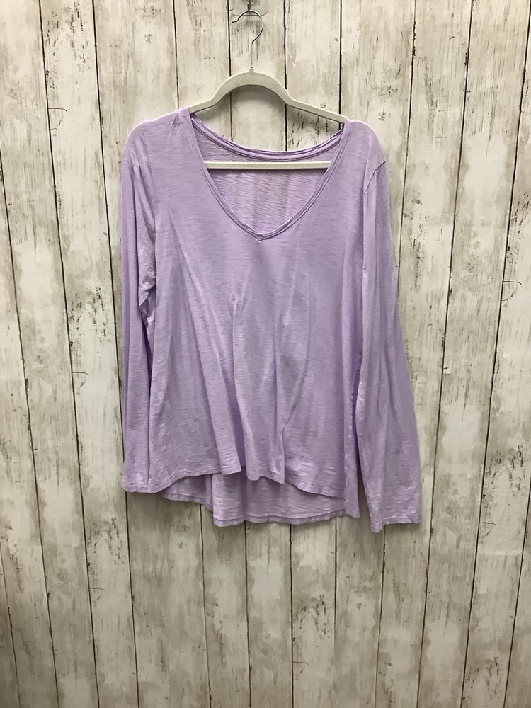 Lilly Pulitzer Purple Long Sleeve Shirt Large