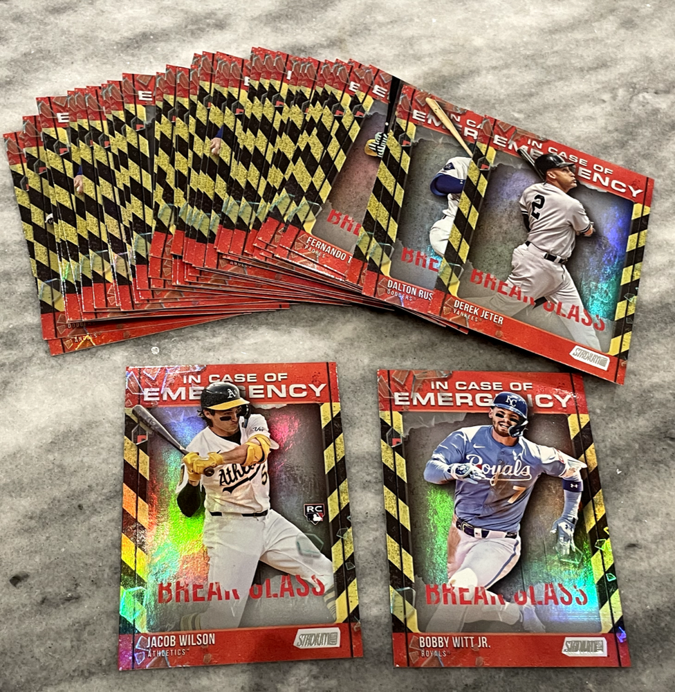 2025 Topps Stadium Club In Case Of Emergency Insert Singles You Pick