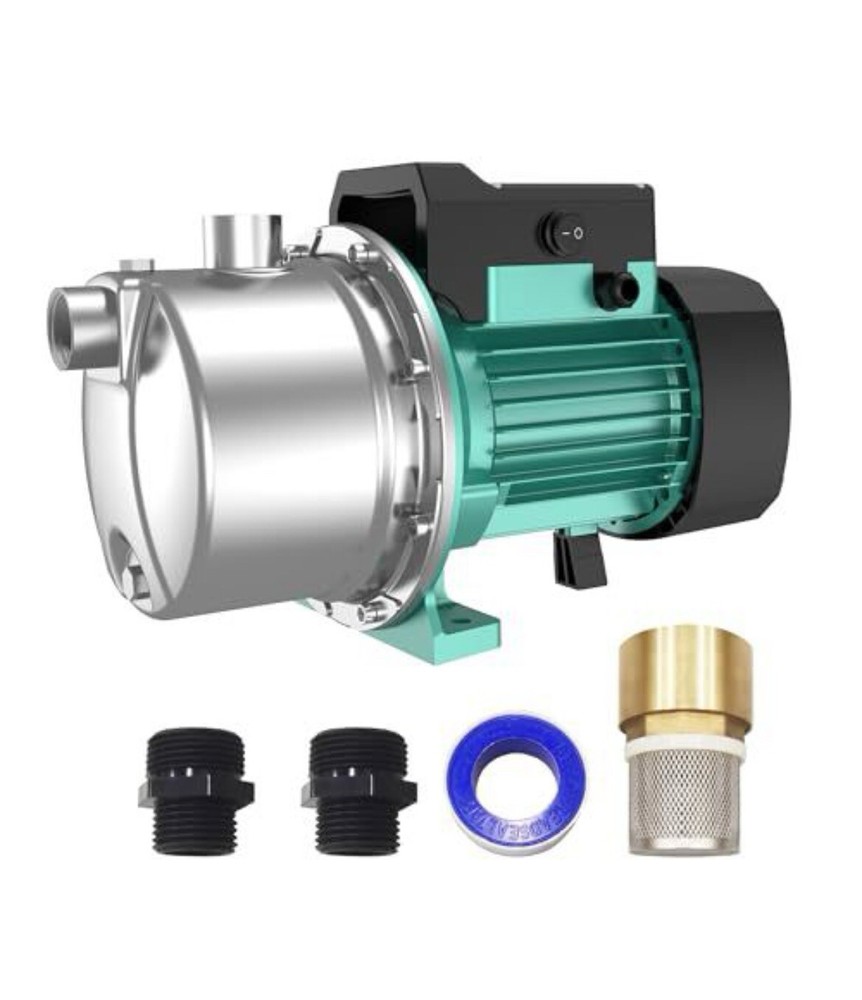 1 HP Shallow Well Jet Pump, 980 GPH, 110 Volt, 60 HZ, Open Box