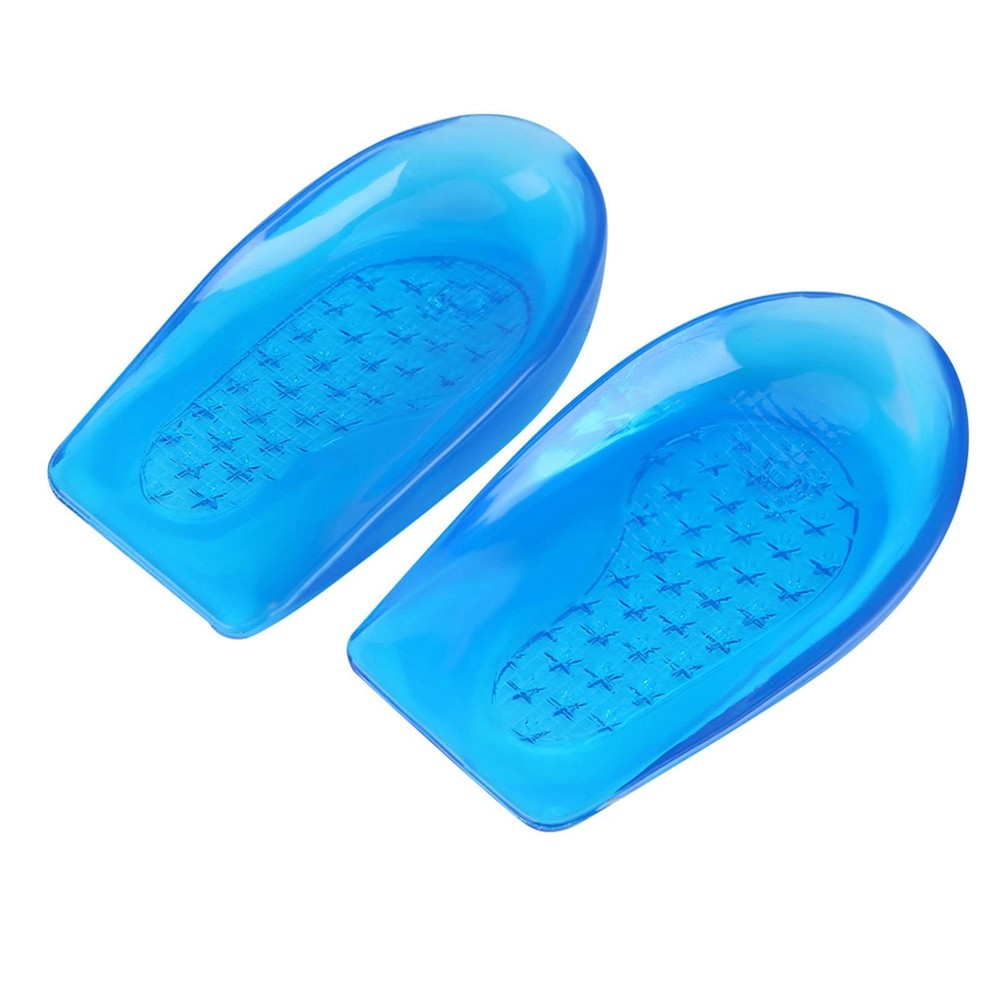 Medial & Lateral Heel Wedge Silicone Insoles - O/X Leg Correction Insoles for...