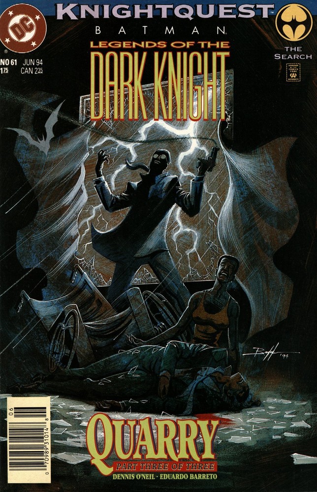 Batman: Legends of the Dark Knight #61 Newsstand Cover (1992-2007) DC Comics