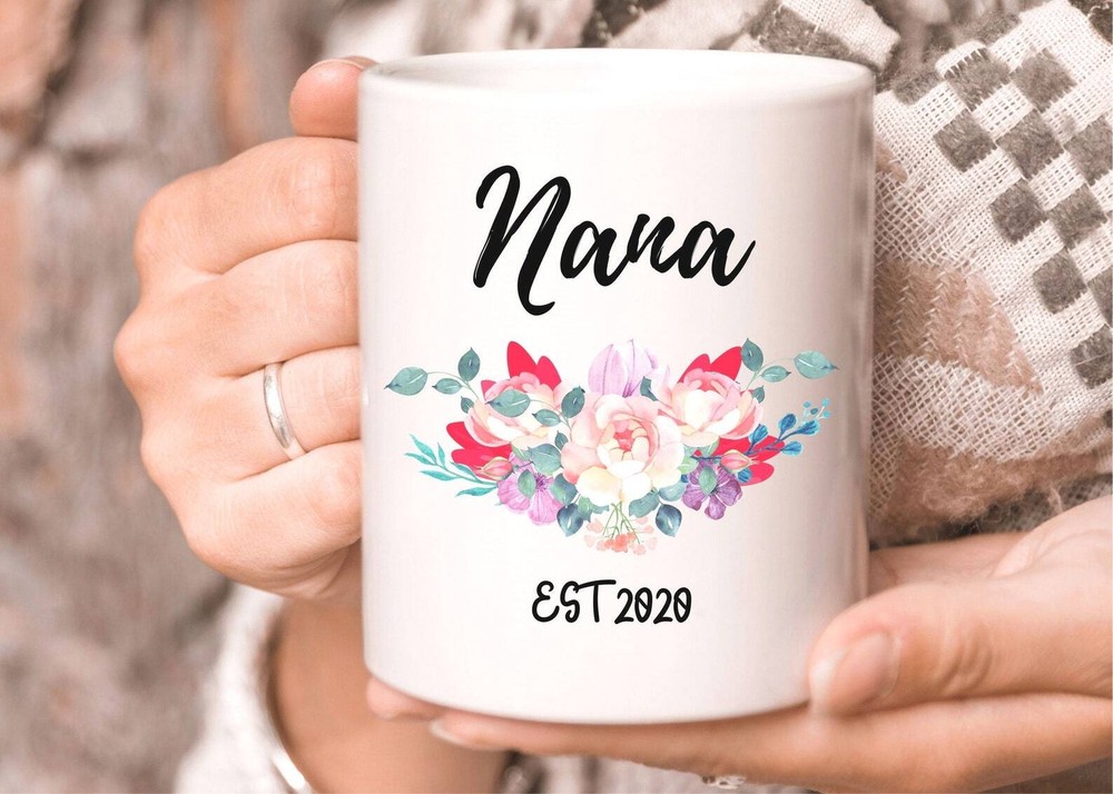 Nana Est 2020 Mug New Grandma Mug New Grandmother Gift Gift Grandmother