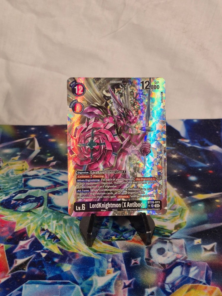 LordKnightmon (X Antibody) Alternate Art Foil - BT19-073 NM - Digimon TCG