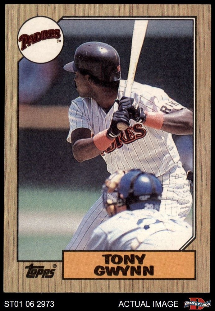 1987 Topps #530 Tony Gwynn Padres HOF 8 - NM/MT