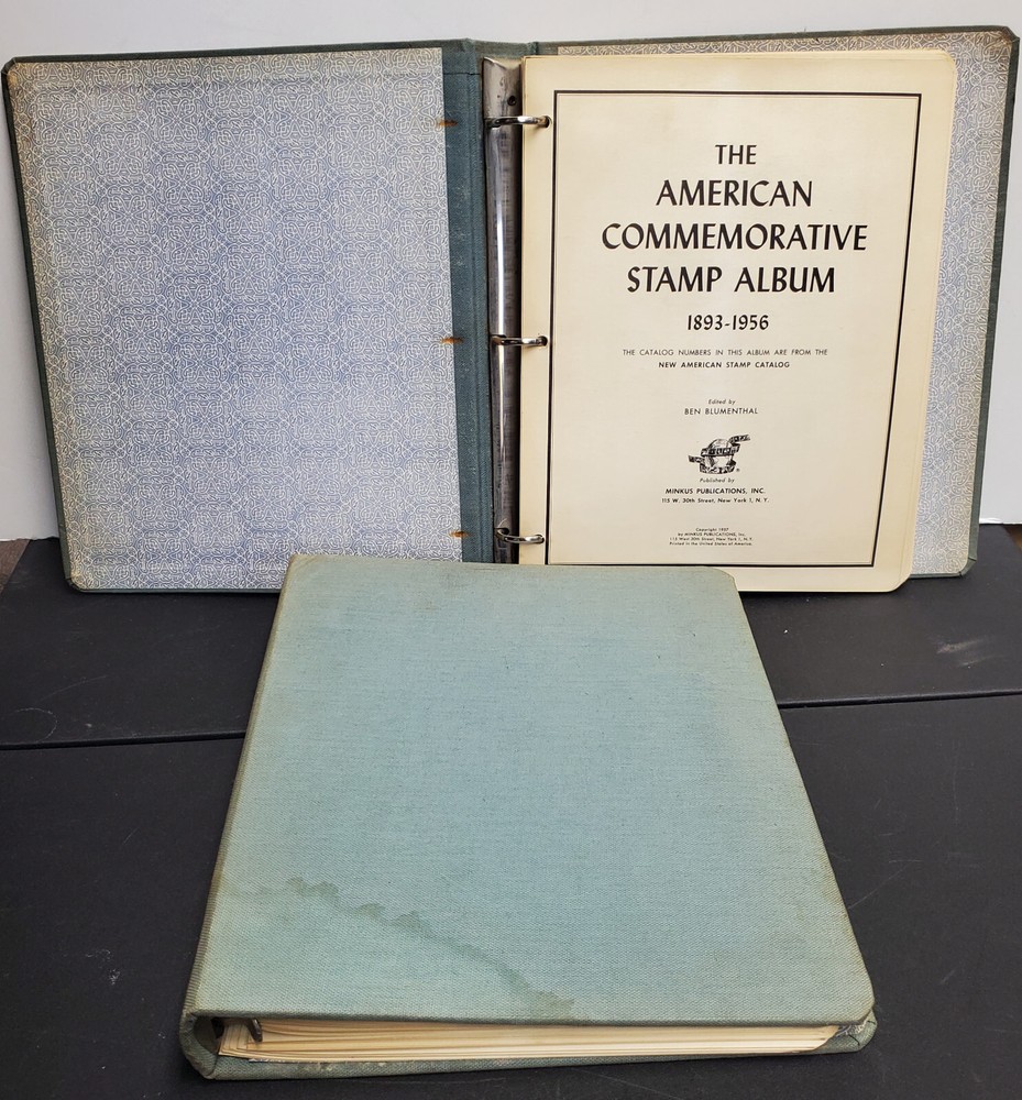 US Mint Singles in 2 Minkus Albums 1909-60, Mostly Complete, #372, 537, 614+