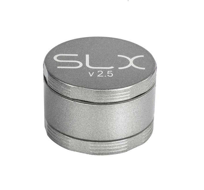 ⭐️ 100% AUTHENTIC SLX Grinder – 2.4” (61 mm) 4-Piece ⭐️Large SILVER