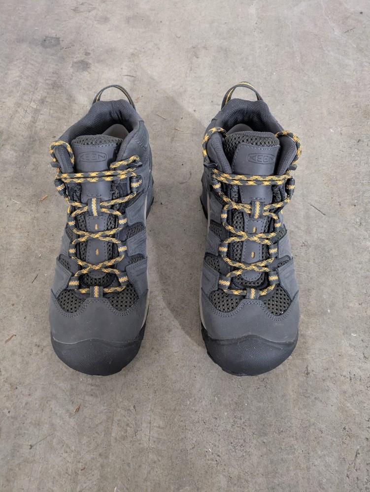 Keen Steel Toe Work Boots for Men Size 8.5 Durable Safety Footwear