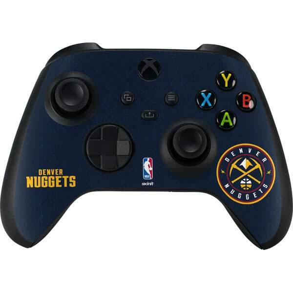 NBA Denver Nuggets Xbox Series X Controller Skin - Denver Nuggets Distressed