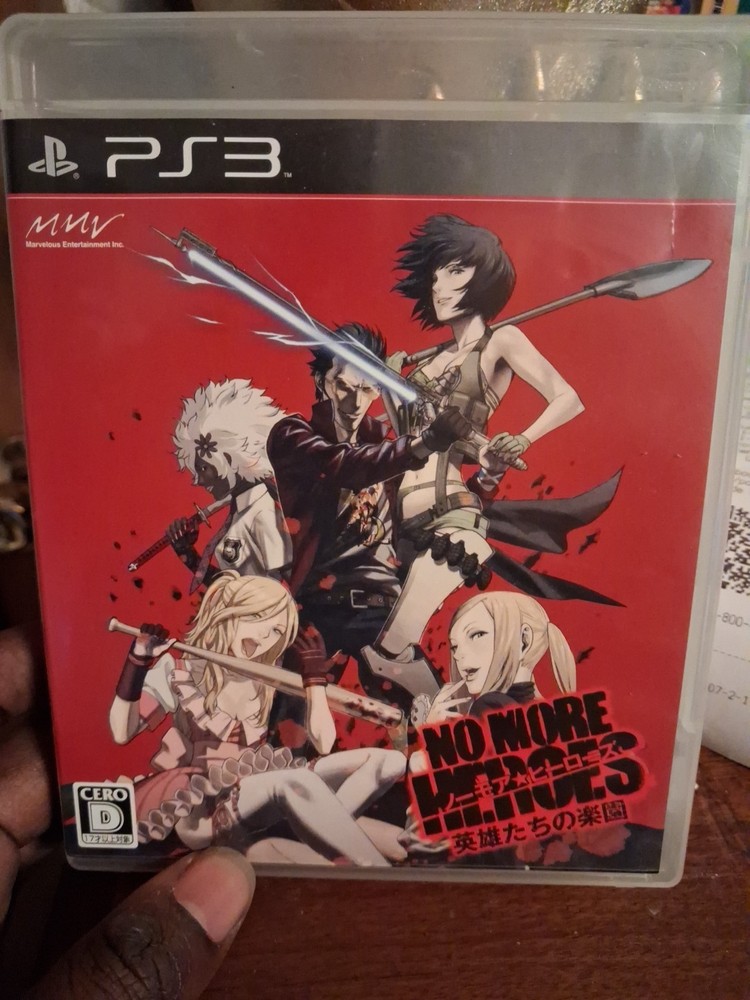 No More Heroes -- Red Zone Edition (Sony PlayStation 3, 2011) - Japanese Version