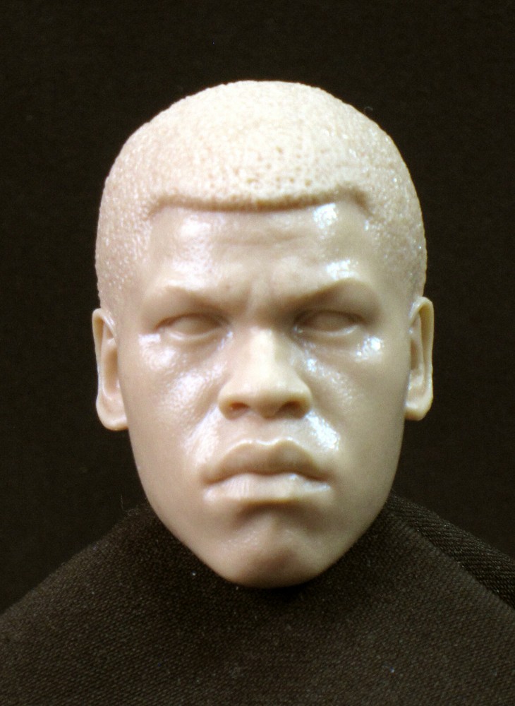 John Boyega Finn Star Wars ep7 CUSTOM RESIN HEAD SCULPT Action figures 1/6 Scale