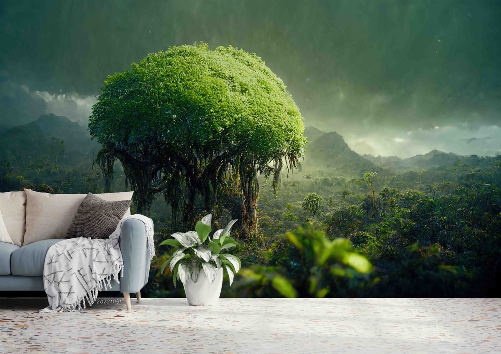 3D Japan Mount Fuji Illustration Wall Murals Wallpaper Murals Wall Sticker