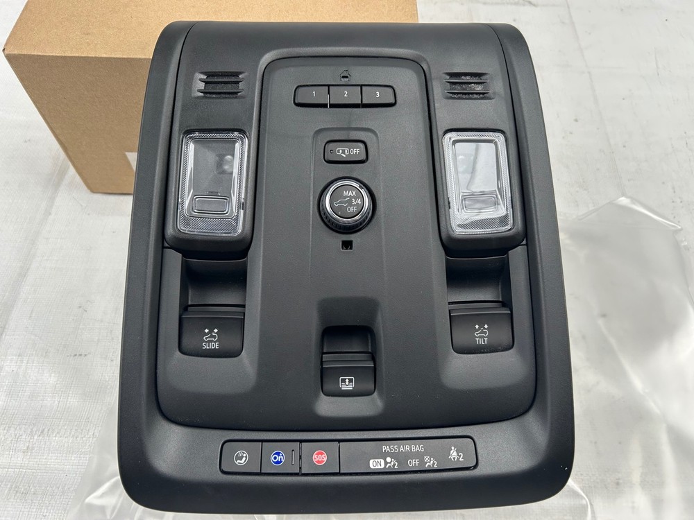 NEW OEM 2021-2024 Suburban Yukon Sunroof Switch Overhead Roof Console 86575297