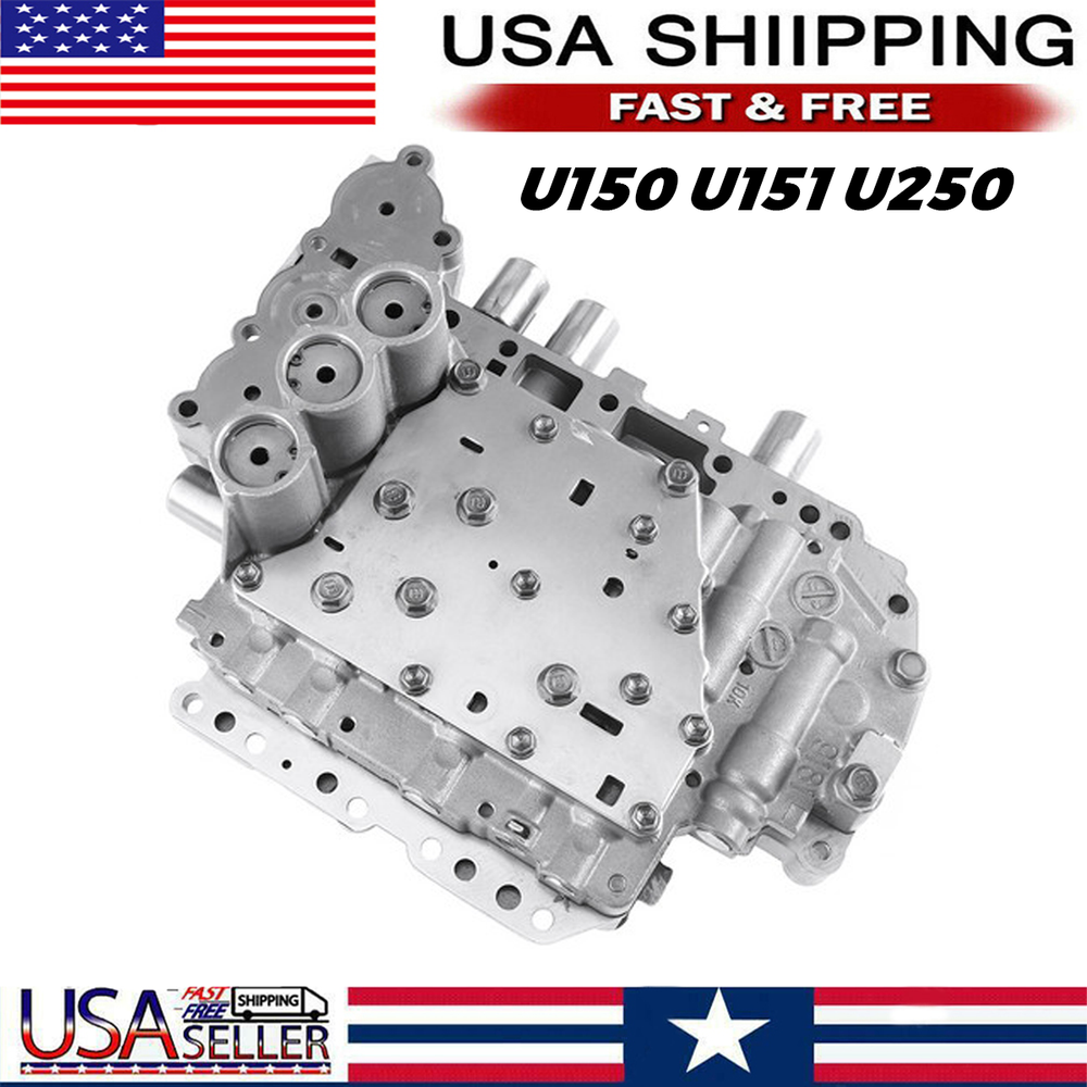For Toyota 2001-up U150 U151 U250 Transmission Valve Body w/ 7 Solenoid 57754FA