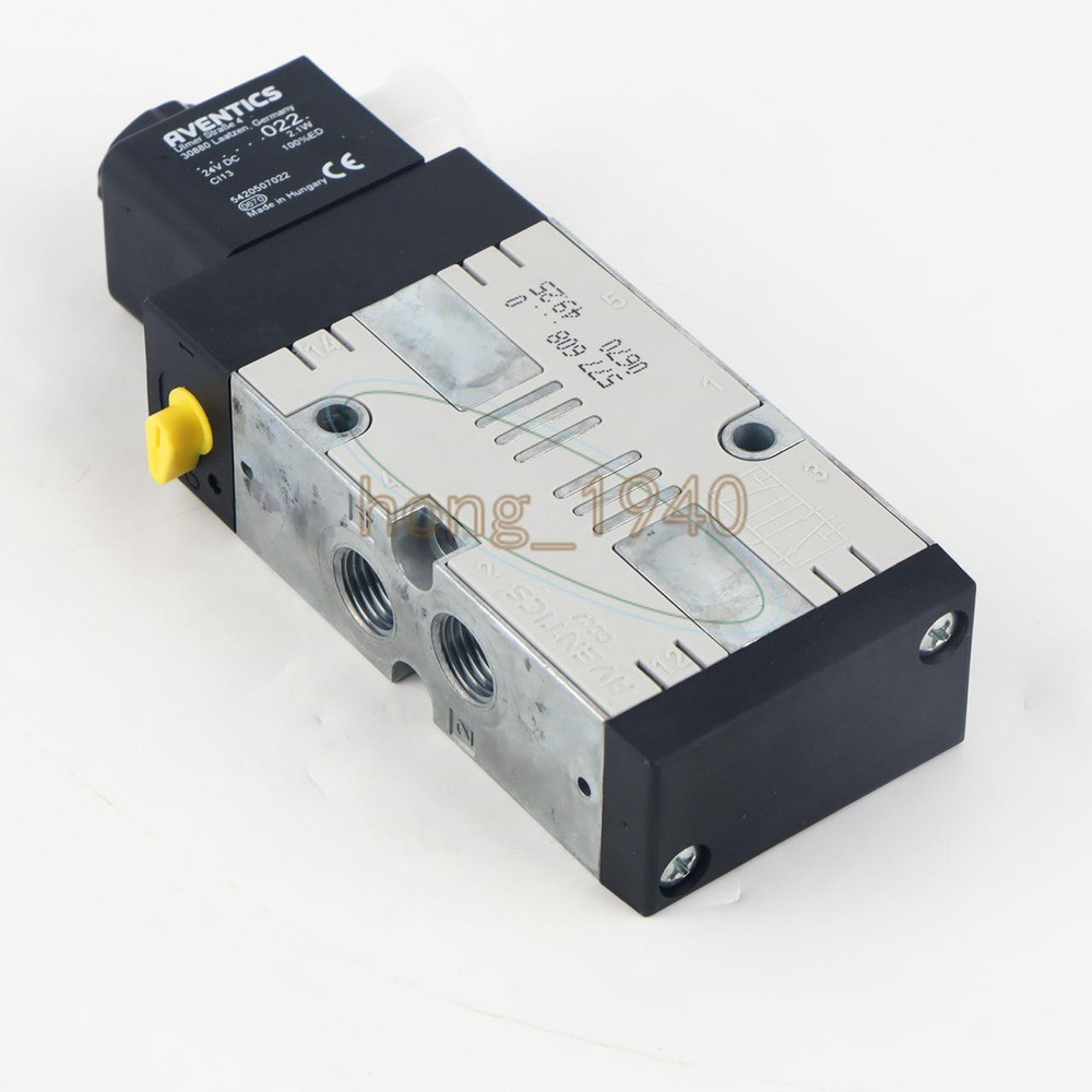 1PCS AVENTICS 5776080220 Two-position five-way solenoid valve DC24V new