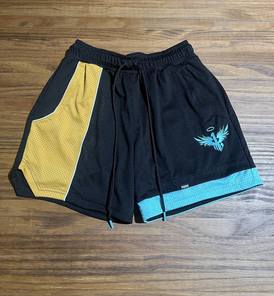 Puma Melo X Rare Ralph Shorts Mens Size Small Casual Athletic Bottoms 62196501