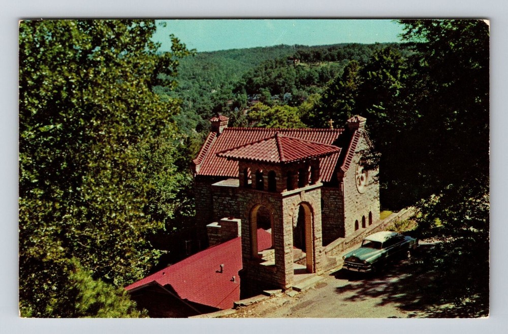 Eureka Springs AR-Arkansas, St Elizabeth Church, Vintage Postcard