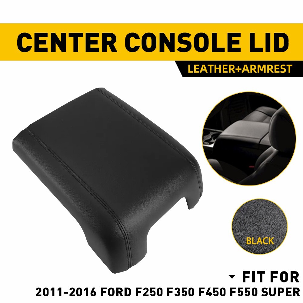 Center Armrest Console Lid For Ford F-250 F-350 F-450 F-550 Super Duty 2011-2016