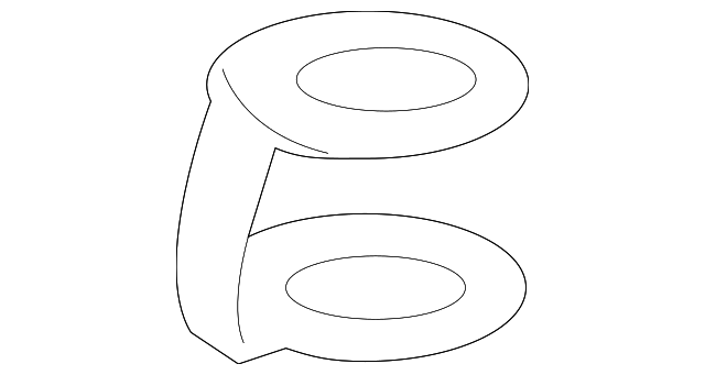 Genuine GM Turbocharger Oil Inlet Pipe OEM 12627897