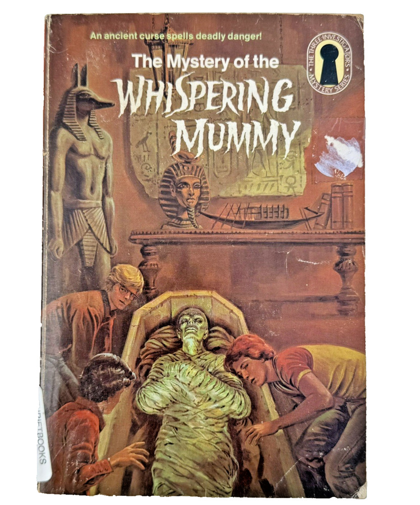The Mystery of the Whispering Mummy Three Investigators Vintage Paperback Book