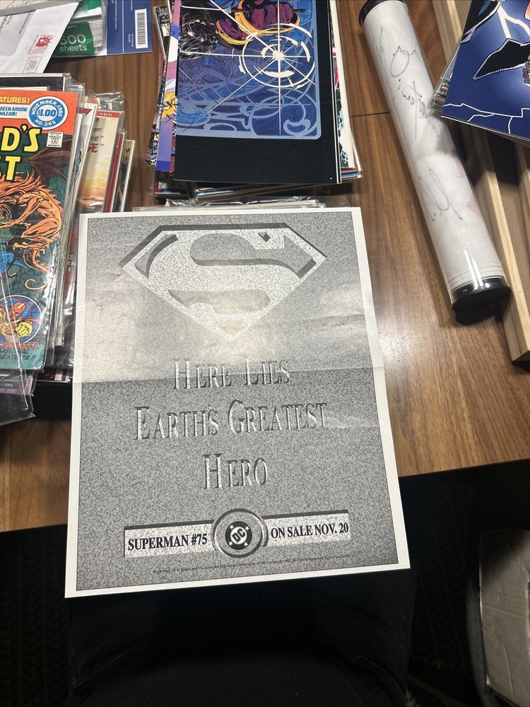 Death If Superman Poster