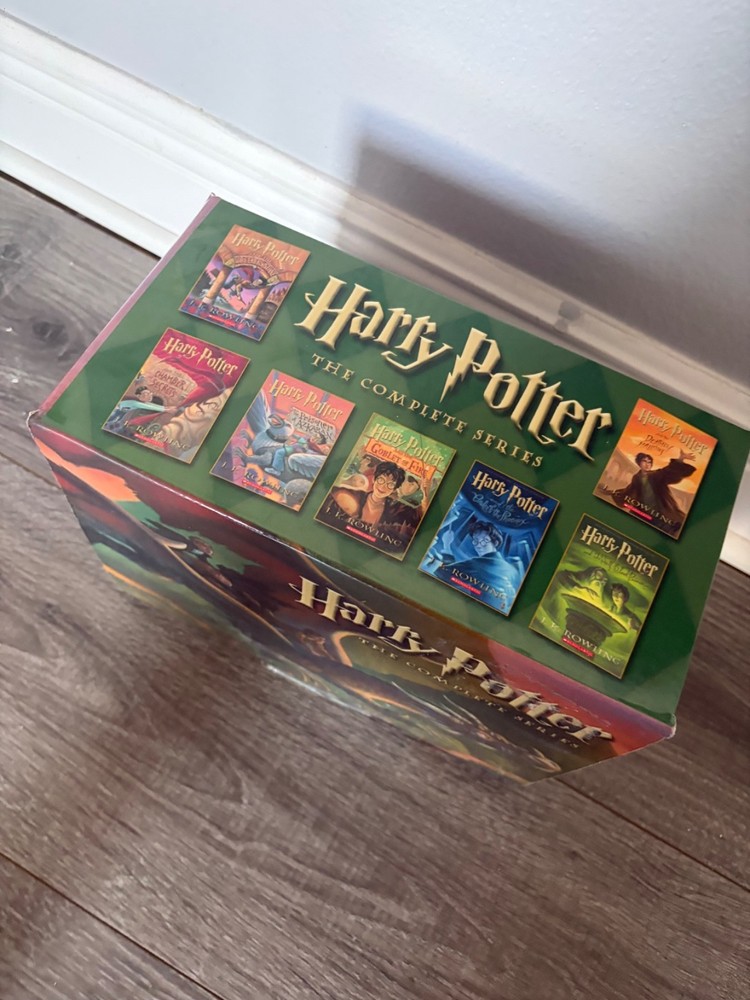 Harry Potter Paperback Boxset #1-7 by J. K. Rowling (2009, Hardcover)