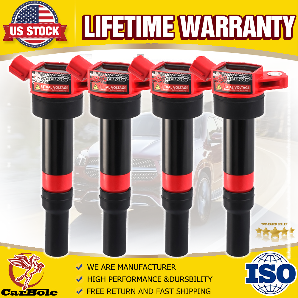 High Performance 4X Ignition Coil for Hyundai Elantra Tucson Kia Forte Soul UF651