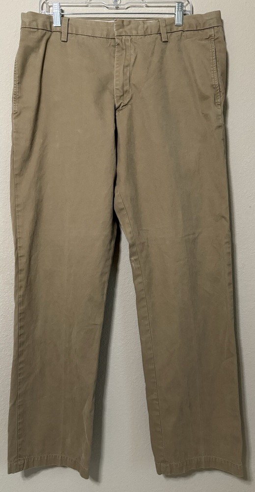 Vintage Banana Republic Men’s Gavin Chino Pants *Fits 34x31 Tan Preppy